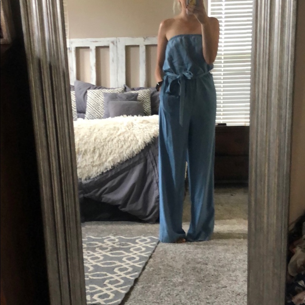 Forever21 Denim jumpsuit